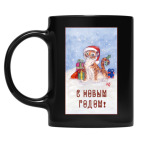 Кружка цветная UV-DTF