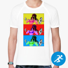 Мужская спортивная футболка