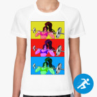 Женская спортивная футболка