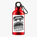 Металлическая бутылка 400 мл UV-DTF