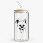 Банка с бамбуковой крышкой