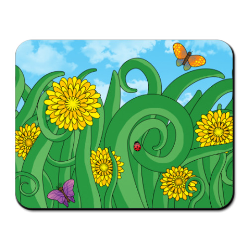 Коврик для мыши с принтом It's spring!