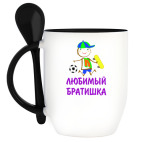 Кружка с ложкой