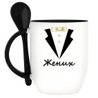 Кружка с ложкой