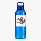 Прозрачная спортивная бутылка