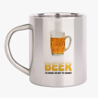 Кружка металлическая