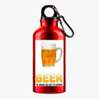 Металлическая бутылка 400 мл UV-DTF