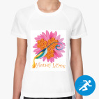 Женская спортивная футболка