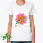 Женская футболка органик