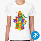 Женская спортивная футболка