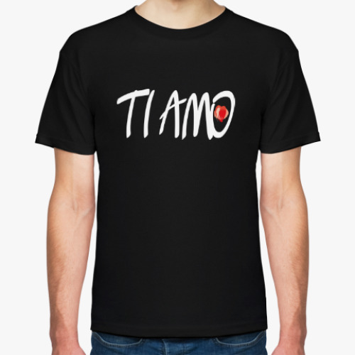 Футболка с принтом Tiamo