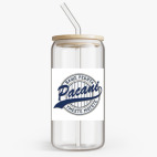 Банка с бамбуковой крышкой