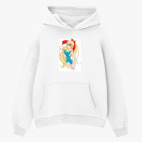 Толстовка худи оверсайз