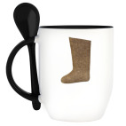 Кружка с ложкой