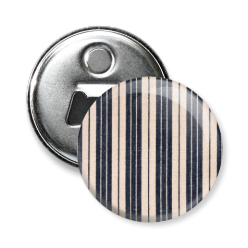 Магнит-открывашка с принтом ПОЛОСКИ