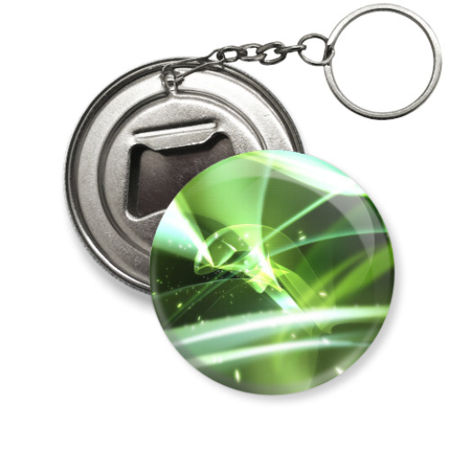 Брелок-открывашка с принтом арт001