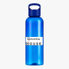 Прозрачная спортивная бутылка