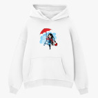 Толстовка худи оверсайз