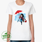 Женская футболка органик