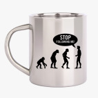 Кружка металлическая