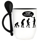 Кружка с ложкой