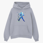 Толстовка худи оверсайз