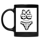 Кружка цветная UV-DTF