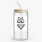 Банка с бамбуковой крышкой