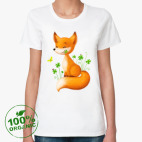 Женская футболка органик