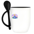 Кружка с ложкой