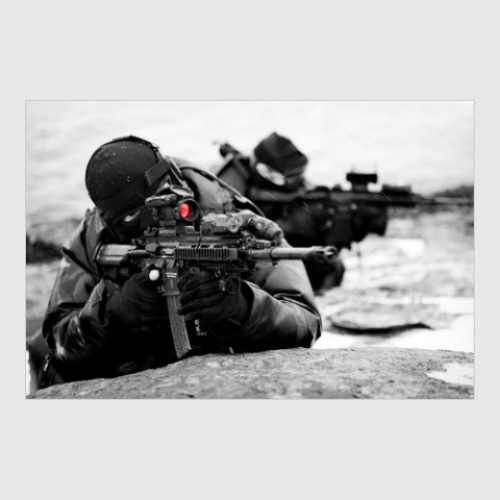 Постер с принтом 'Снайпер'