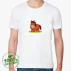 Мужская футболка органик