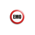 Значок 25 мм Emo Inside