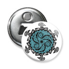 Магнит-открывашка 58 мм Узор