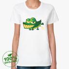 Женская футболка органик