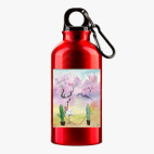 Металлическая бутылка 400 мл UV-DTF