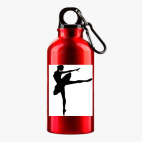 Металлическая бутылка 400 мл UV-DTF