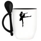 Кружка с ложкой