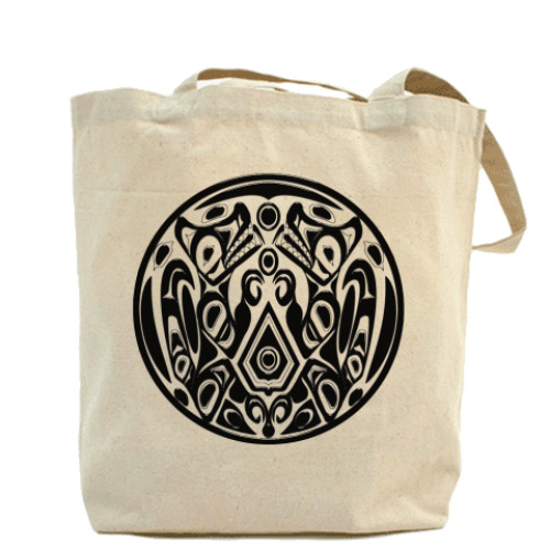 Сумка шоппер с принтом Werewolf 2side Холщ сумка