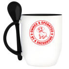 Кружка с ложкой