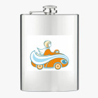 Фляжка стальная