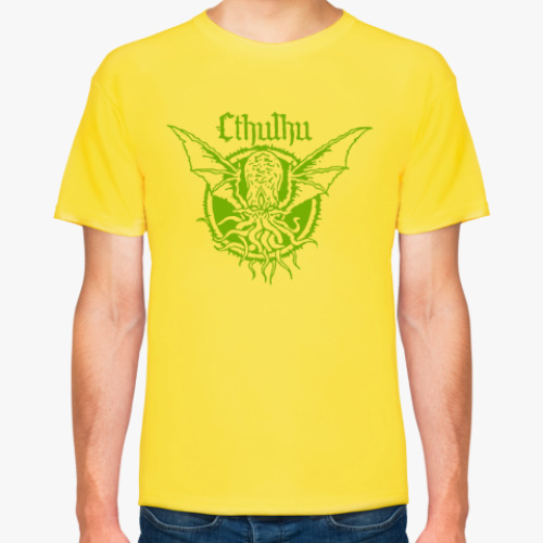 Футболка с принтом Ктулху