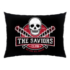 Подушка 47x35 см с цветной обратной стороной Walking Dead The Saviors TWD