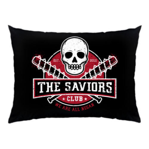 Подушка с принтом Walking Dead The Saviors TWD