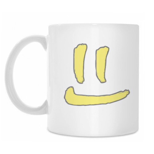 Кружка с принтом Чистая улыбка