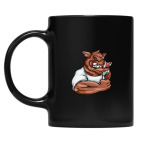 Кружка цветная UV-DTF