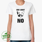 Женская футболка органик