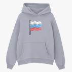 Толстовка худи оверсайз