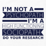 High-functioning sociopath