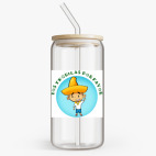 Банка с бамбуковой крышкой